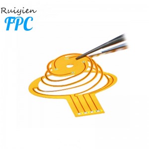 Fpc assembly manufacturer for 1020 fingerprint sensor Gold finger FPC cable Manufacturer Flexible Printed Circuit Board factory